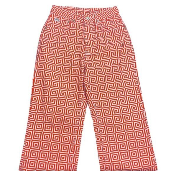 THE RAGGED PRIEST High Waisted Straight Leg Cut Off Jean Sz 24 - Picture 2 of 10